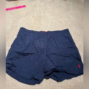 Polo Navy Blue Swimming Trunks